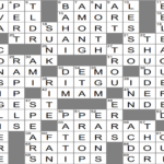 compass mounting crossword clue