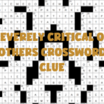 severely critical of others crossword clue