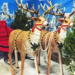 santa's sleigh decorations