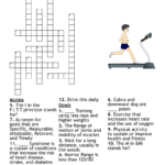 fitness items for swinging crossword clue